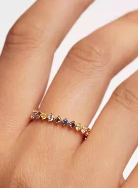 戒指pdpaola银高级感女