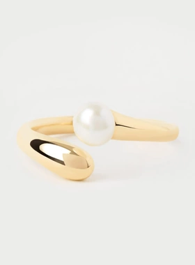 西班牙PDPAOLA时尚简约水滴戒指