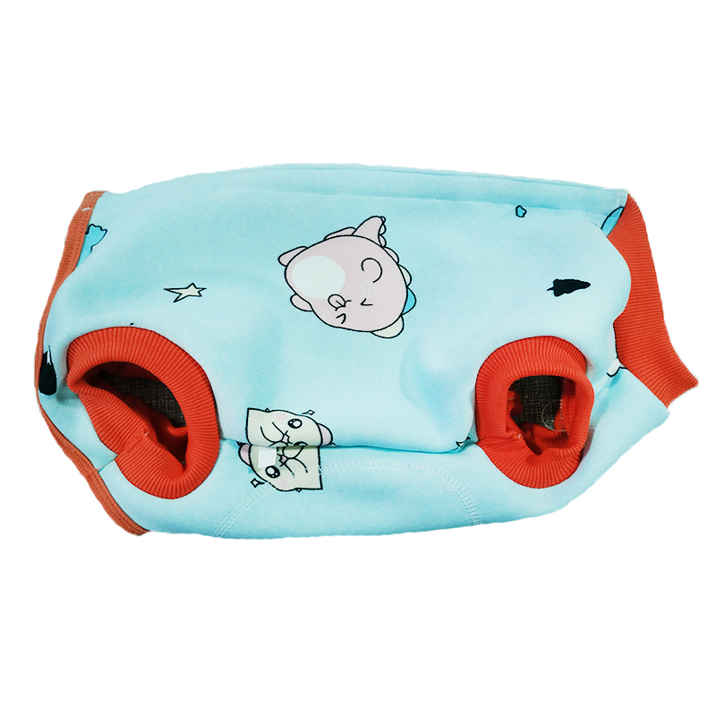 秋冬加绒加厚狗狗衣服泰迪护肚背心保暖防着凉母狗全包肚子马甲 - 图2