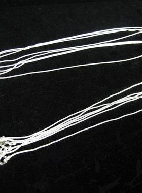 印度925银项链手编绳吊坠