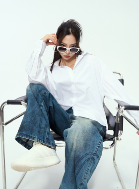 韩系时髦配饰墨镜原创设计配度数