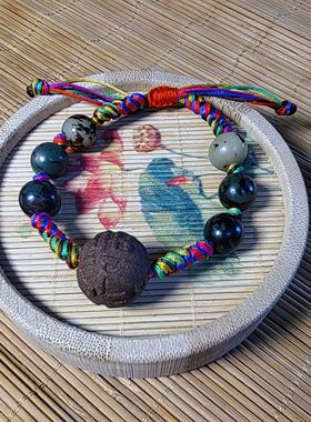 【菩提念心创手作】菩提念珠纯手工手链手绳 手圈大小可调