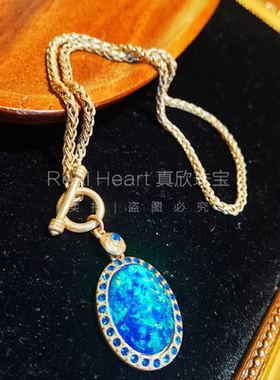 意大利风格中古饰品经典项链女小众设计高级感手工精致独特气质