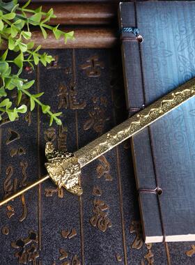 锌合金复古七星剑摆件