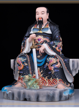 真武大帝神像家用摆件