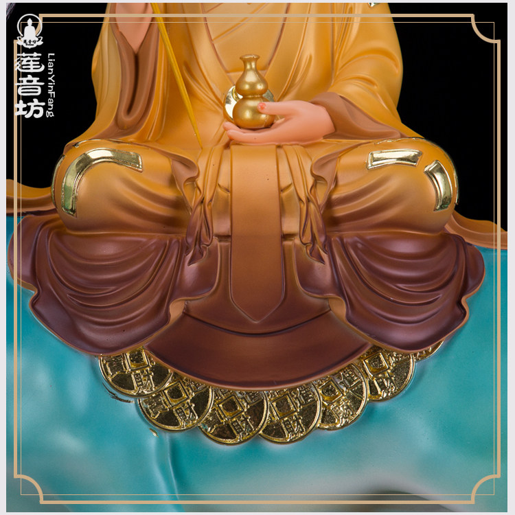 莲音坊佛像 太上老君道德天尊老子骑牛三清祖师桌面客厅摆件