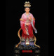 Standing Bixia Yuanjun Goddess Statue Resin White Marble Dongyue Taishan Grandma Taishan Our Lady Home Worship Decoration