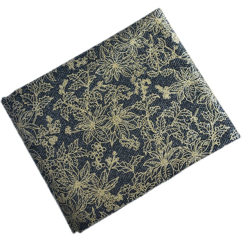 布料植物包包布书衣棉布diy手工中国花卉拼布烫金撒亮片纯棉面料,淘宝优惠券,粉丝福利购,淘宝优惠卷