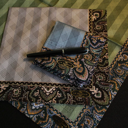 Элитный японский ретро ультратонкий шелковый носовой платок, хлопковый шарф