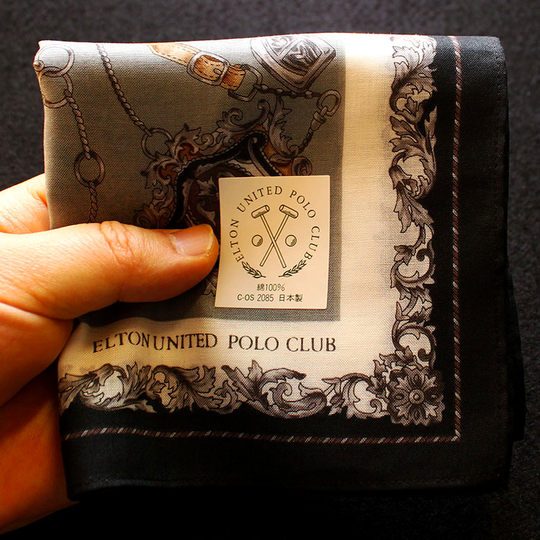 王炸日本制意大利文艺复古风男用绅士全棉手帕随身高端小方巾手绢