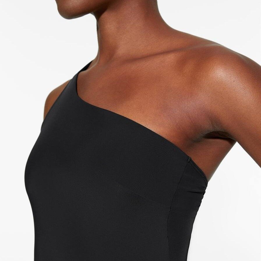 欧美不对称斜肩吊带瑜伽连体衣女黑色紧身显瘦收腹短裤运动连体服,淘宝优惠券,粉丝福利购,淘宝优惠卷