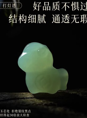 2026年本命年和田玉马红绳手链女中国风手工编织手绳饰品