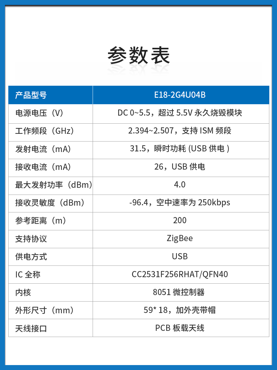 亿佰特CC2531USB Dongle Zigbee模块抓包开发工具协议分析仪2530 - 图0