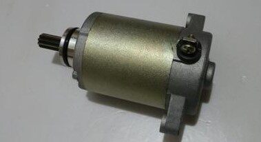 济南轻骑铃木摩托车配件QS125骏驰GT125启动电机启动马达怠速 - 图1