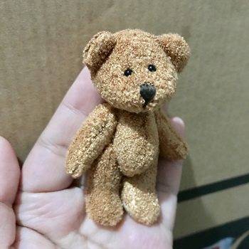 ການສົ່ງເສີມການຂາຍທີ່ເຮັດດ້ວຍມືຫ້າສ່ວນ mini teddy bear ຂອງຂວັນວັນພັກ plush toy bjd doll accessories / flaws