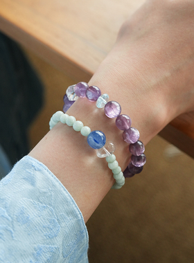 shannai原创天然翡翠玉手串手链