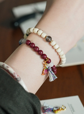 shannai原创新中式天然猛犸手串