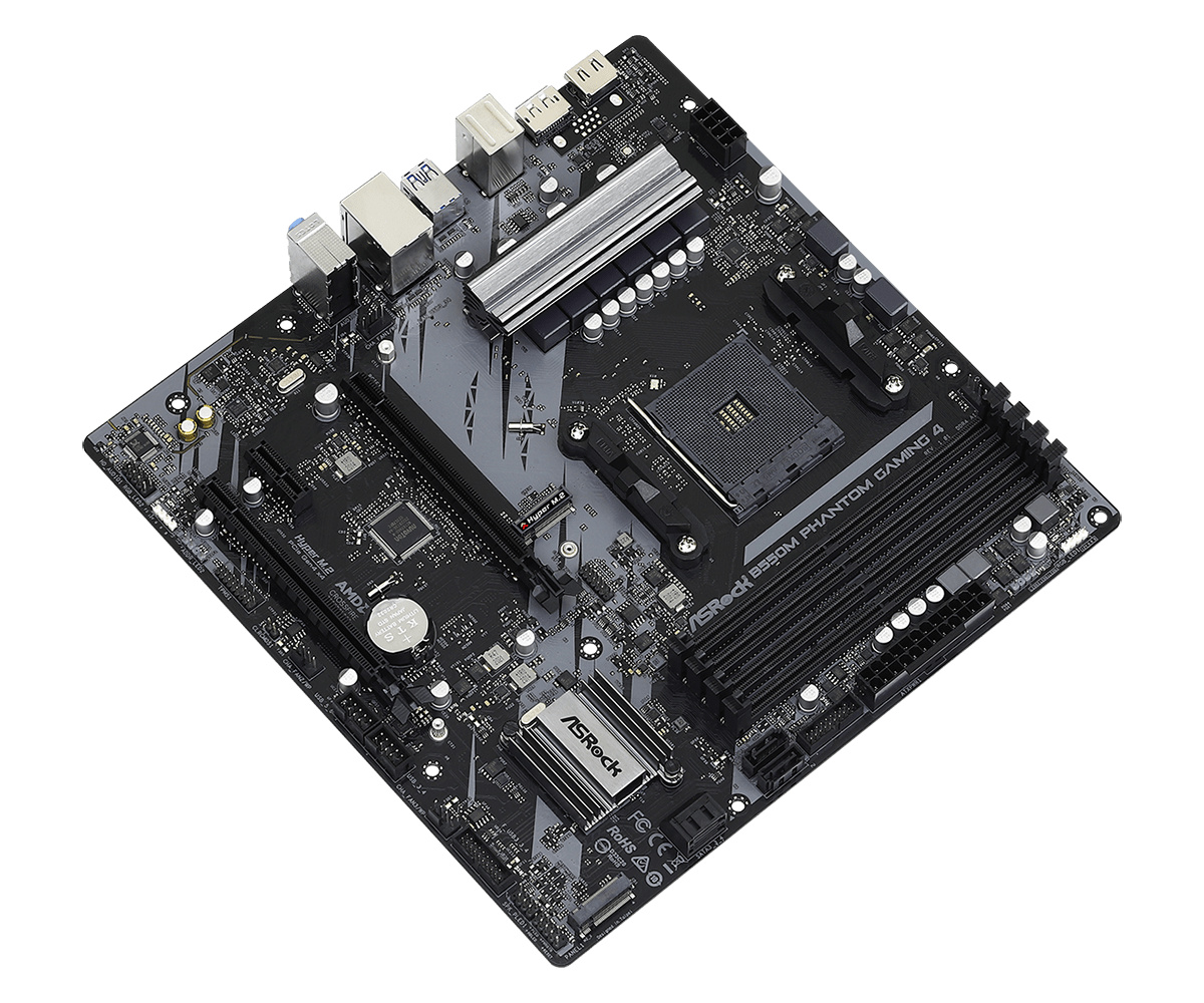 ASROCK/华擎科技 B550M Phantom Gaming 4支持5500 5600 5700X-图0