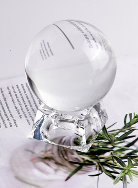 玻璃球摄影水晶球摆件拍照表演