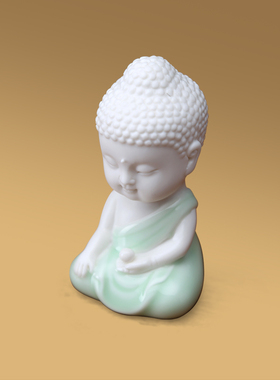 家居摆件车载饰品小佛如来伴手礼