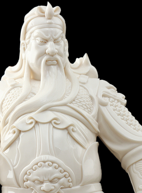 大师陶瓷关羽镇宅风水武财神