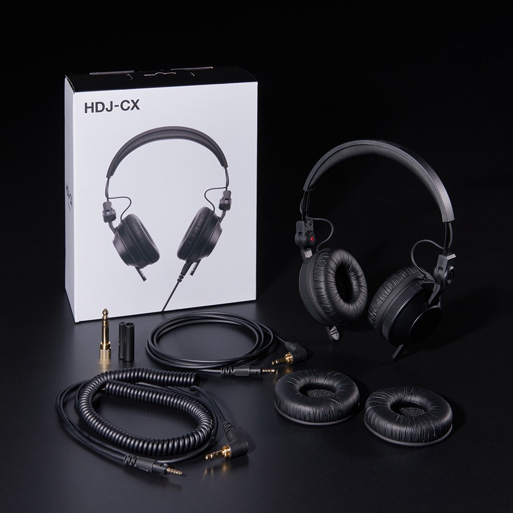 先锋HDJ-CX耳机HDJCX 贴耳头戴式高音质有线专业打碟耳朵HD25造型 - 图0