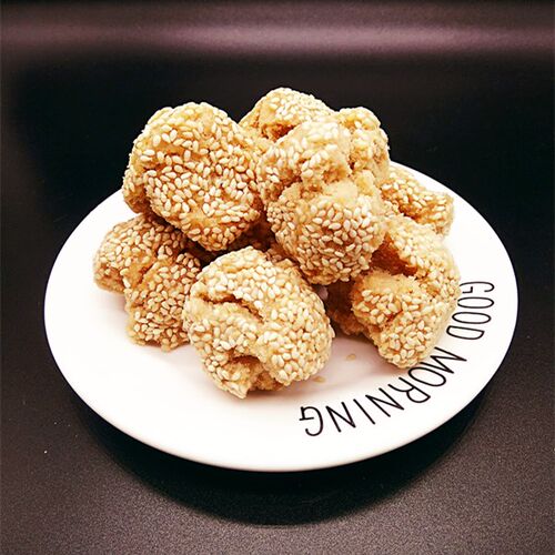 李禧记笑口枣顺德特产美食广东佛山零食小吃糕点心香酥手工开口笑 - 图1