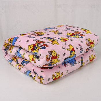 ກາຕູນພິມອອກ Super soft skin-friendly milk velvet quilt kids cartoon autumn and winter washable warm quilt