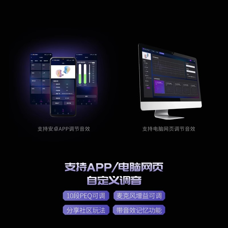 【免费定制】EPZ G30入耳式游戏耳机HIFI音乐电竞声卡电脑麦克风 - 图2
