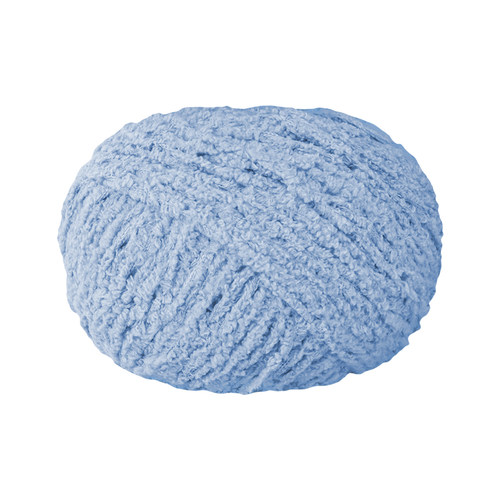 雪球小可爱毛线绒绒线短绒珊瑚绒发夹diy手工钩针编织玩偶小爱萌 - 图3