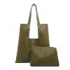Mother-in-Child Bag Large Capacity Underarm Bag Vegetable Basket Casual Weaving Fashion Shoulder Bag Niche Ins Tote Bag
