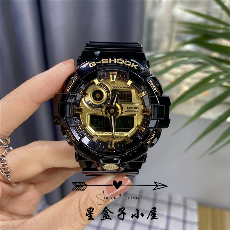 卡西欧G-SHOCK防水男表新款GA-800-4A 700SE PC 700 710GB-1A  7A - 图0