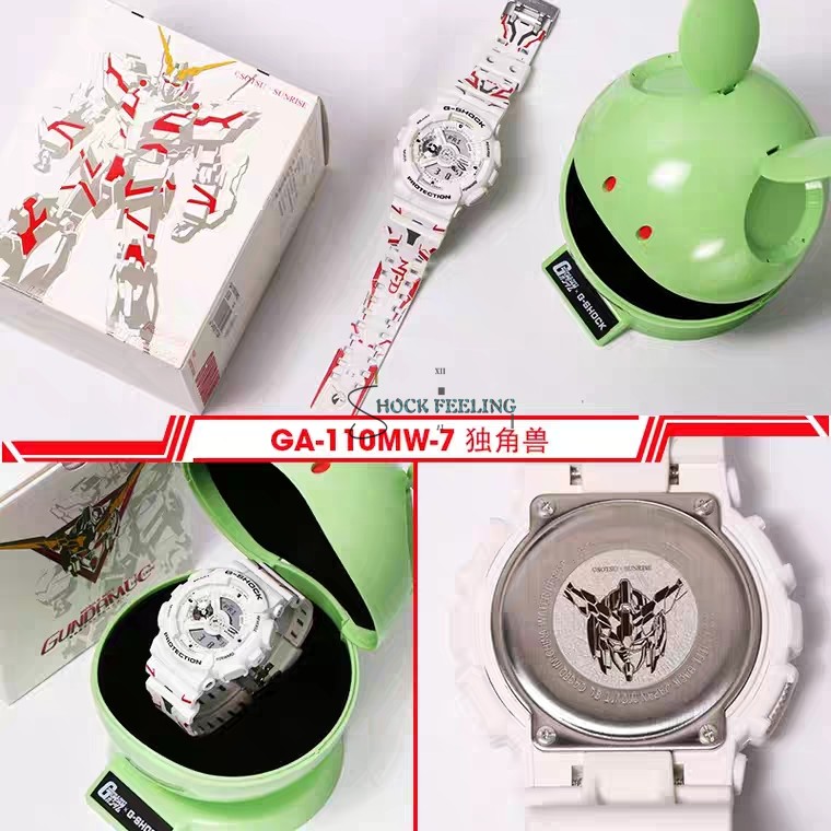 700 GA 110 GA 周年限量款男女运动手表 40 高达 SHOCK G 卡西欧 CASIO 700 GA 110 GA 周年限量款男女运动手表 40 高达 SHOCK G 卡西欧 CASIO