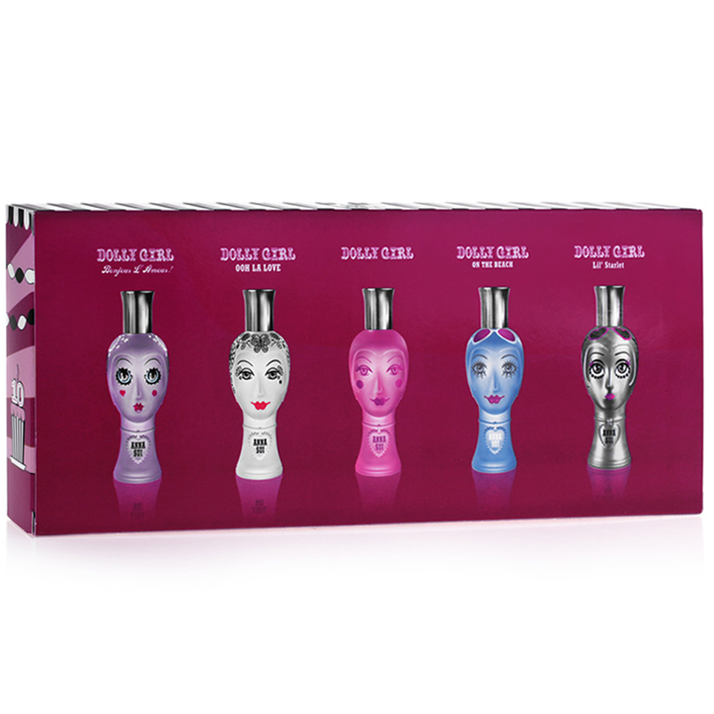 包邮 Anna sui/安娜苏Q版洋娃娃香水礼盒套装4ml*5瓶 - 图3