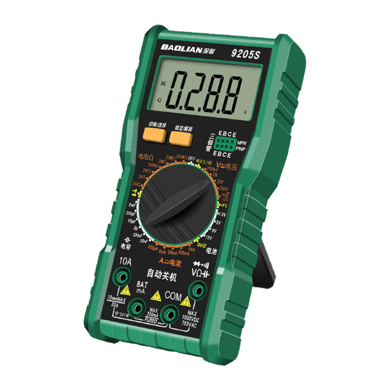 保联万用表数字高精度防烧便携智能维修多功能电工专用数显万能表 - 图3