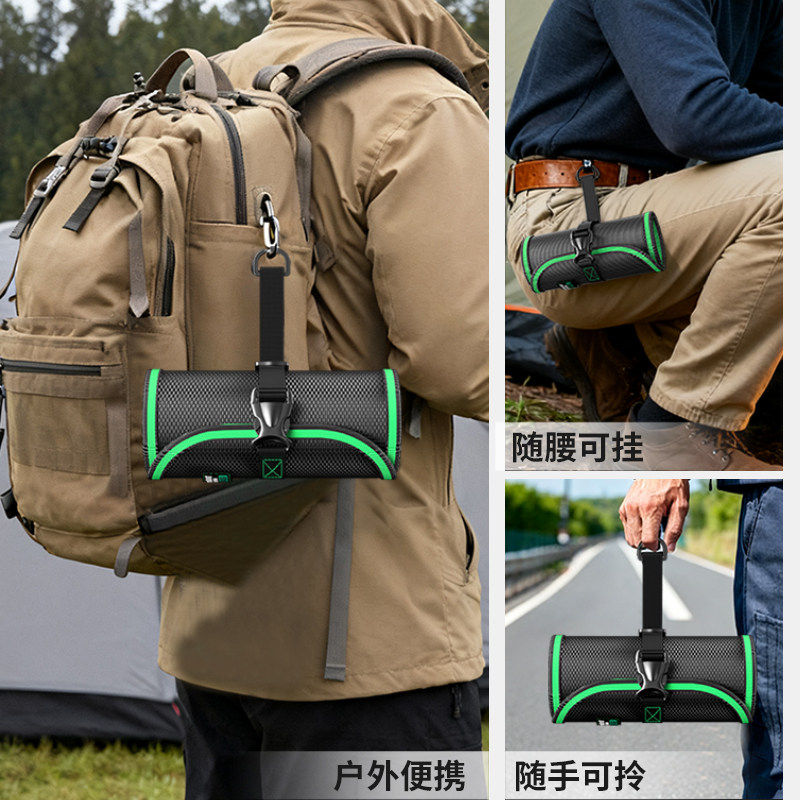 多功能卷包电工工具包结实耐用卷筒批头钻头收纳袋便携式加厚耐磨,淘宝优惠券,粉丝福利购,淘宝优惠卷