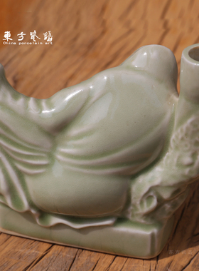 李白陶瓷汝窑酒壶一厂作品