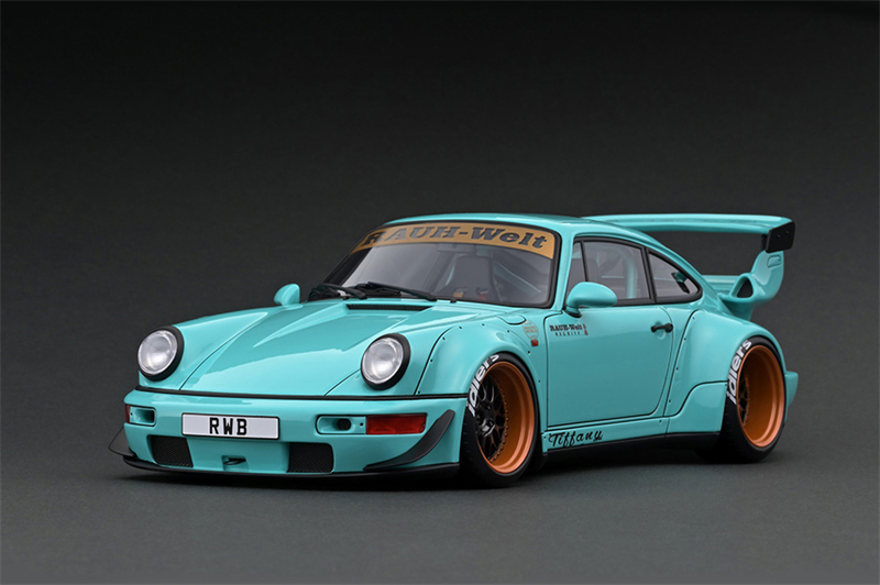 Ignition IG 1:18保时捷911 964 RWB 树脂汽车模型 收藏展示送礼 - 图0