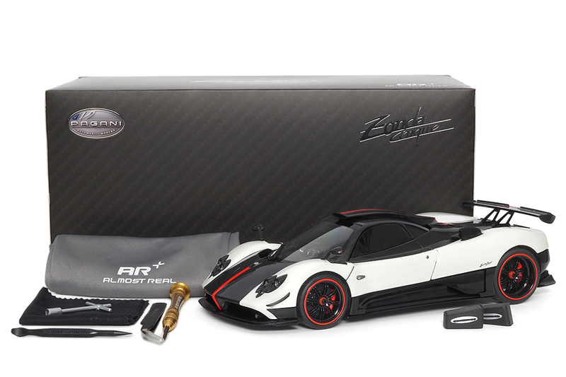 Almost Real 似真AR 1/18帕加尼 宗塔 Zonda Cinque 合金汽车模型 - 图0