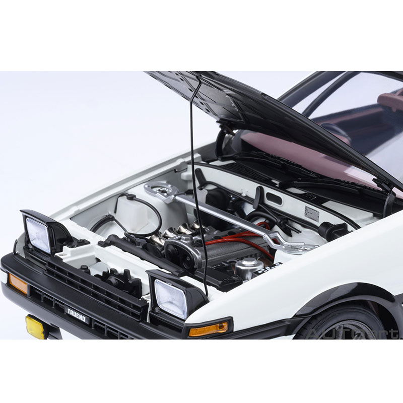 AUTOart 奥拓 1:18 丰田 头文字D SPRINTER TRUENO AE86 汽车模型 - 图2