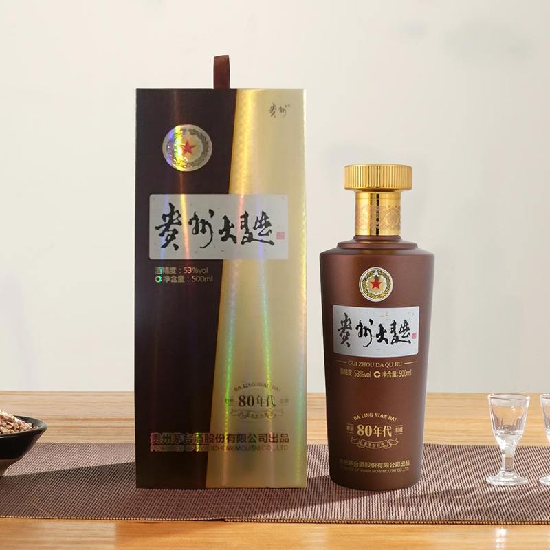 贵州 大曲80年代53度500ML、需凑单