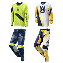 HUSQVARNA New Motorcycle Cross-country Suit Bike Mountain Speed Drop Racing Car Suit Cross-country Pants Clothing