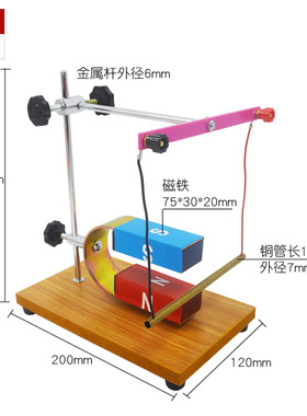 磁场电流作用实验左手安培力线圈