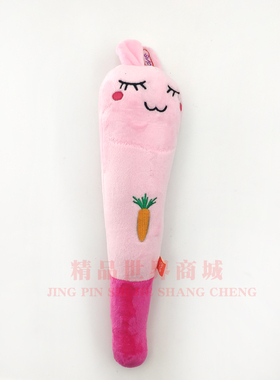 动物卡通拍打棒毛绒玩具儿童益智