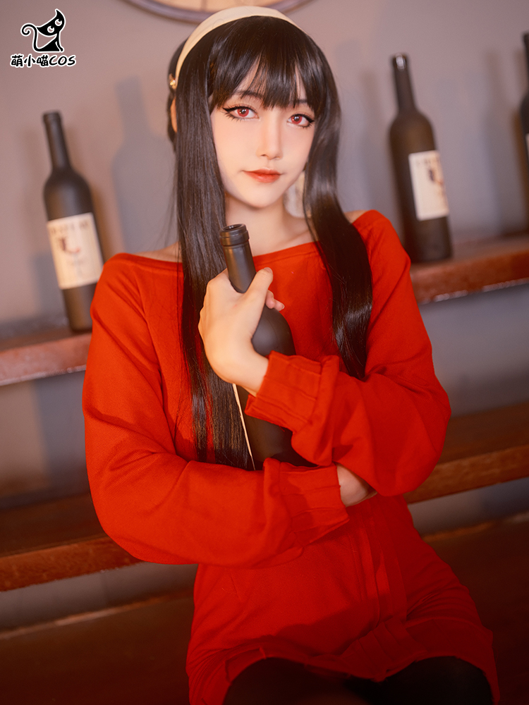 间谍过家家约尔福杰cos居家服日常毛衣荆棘公主cosplay服装女假发-图2