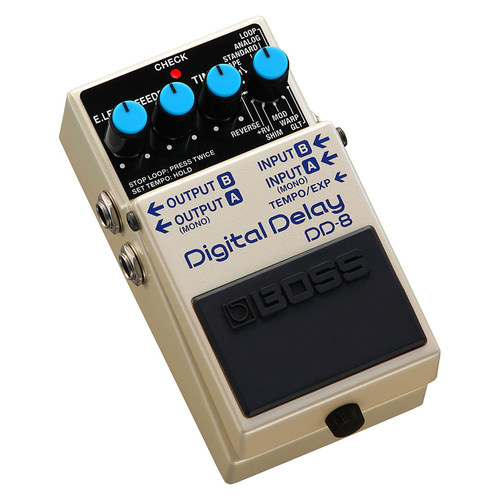 Boss RV6 DD-7 TE2 DD3T DD8民谣木电吉他延迟延时混响单块效果器 - 图1