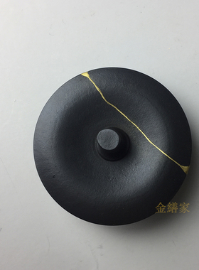 金缮修复建盏紫砂壶嘴陶瓷器