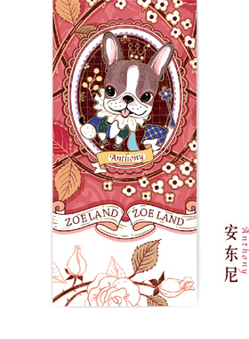 新品安东尼白玫瑰窄丝巾