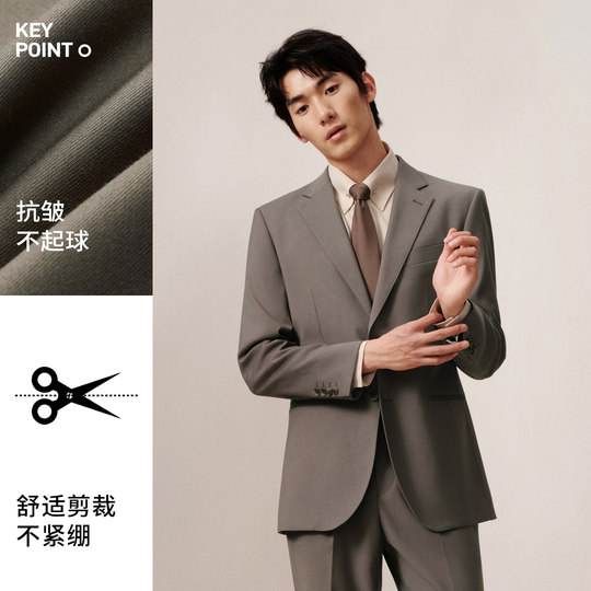 Guillaume men's suit wedding business senior