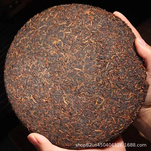 2010年正宗云南勐海七子饼老班章大白菜普洱茶熟茶饼357克装定制 - 图2